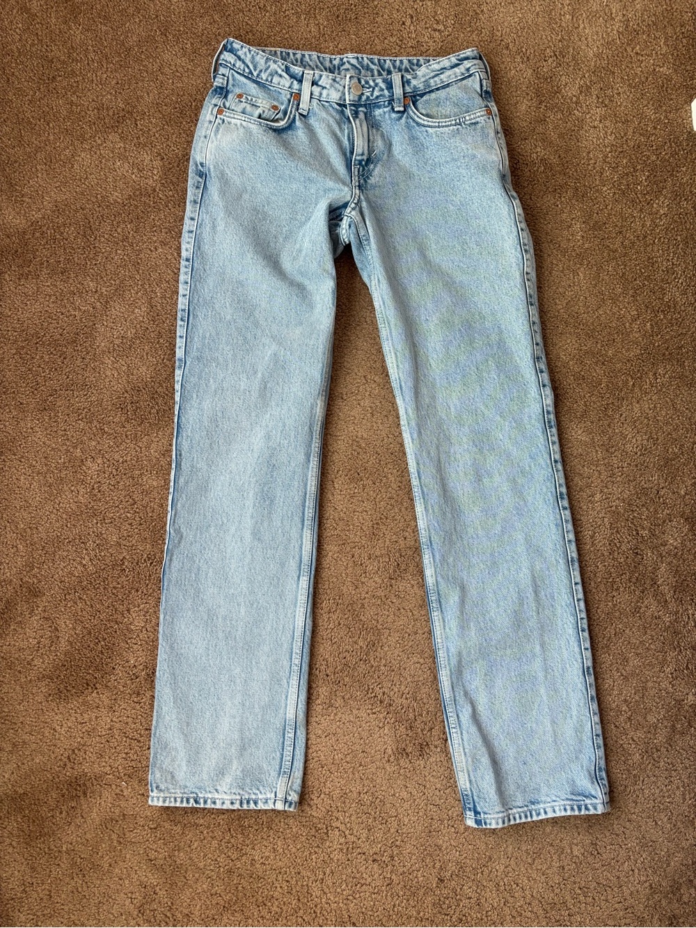 Women’s Narrow Weekday W27 L34 Blue Jeans